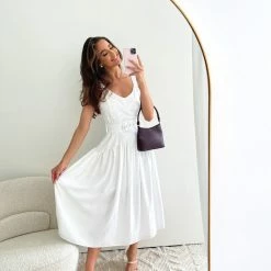 YH & Co (Chloe Yip) CLOTHING Daniella Dress - White