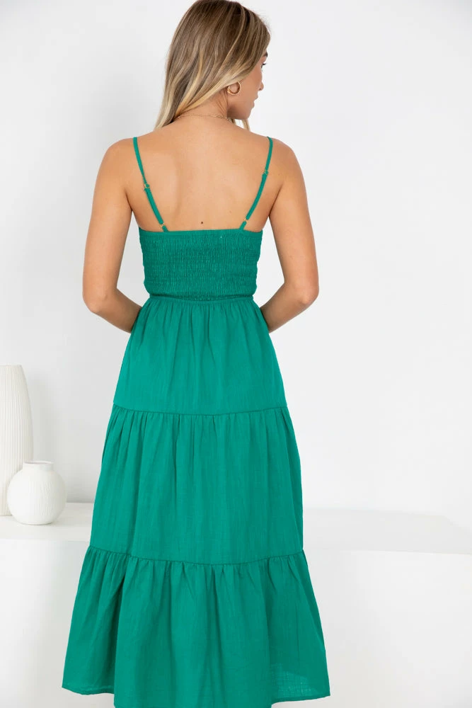 Reverse CLOTHING Dapper Dress - Green 4 Reverse CLOTHING Dapper Dress - Green