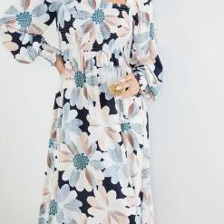 Style Box Darda Dress - Floral Print CLOTHING 12 Style Box Darda Dress - Floral Print CLOTHING