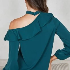 Style State Dasia Blouse - Emerald CLOTHING