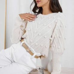 HQ Fashion Dauphine Knit - Cream CLOTHING