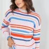 Style Box CLOTHING Dayla Knit - Pink Stripe