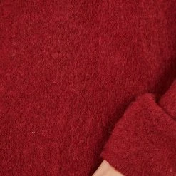 Miracle Fashion Decima Coatigan - Red CLOTHING 15 Miracle Fashion Decima Coatigan - Red CLOTHING