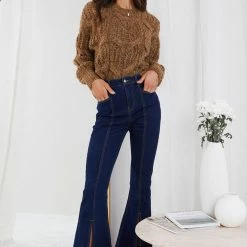 Miracle Fashion Delta Knit - Mustard CLOTHING 12 Miracle Fashion Delta Knit - Mustard CLOTHING