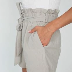 HQ Fashion Detta Shorts - Sage 11 HQ Fashion Detta Shorts - Sage