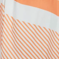 Reverse Dolores Dress - Orange Stripe CLOTHING 17 Reverse Dolores Dress - Orange Stripe CLOTHING