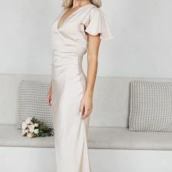 Desire Doren Dress - Champagne CLOTHING