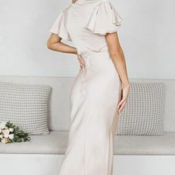 Desire Doren Dress - Champagne CLOTHING