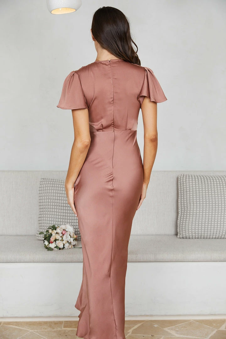 Desire Doren Dress - Rust 4 Desire Doren Dress - Rust