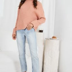 Miracle Fashion Dori Jumper - Peach 14 Miracle Fashion Dori Jumper - Peach