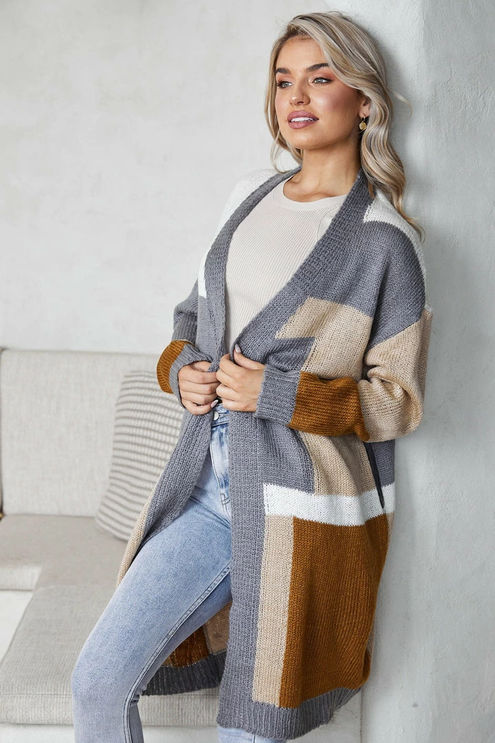 Style Box CLOTHING Drawer Cardigan - Multi 6 Style Box CLOTHING Drawer Cardigan - Multi