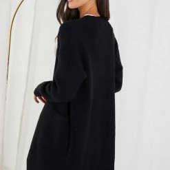 Miracle Fashion CLOTHING Drucilla Cardigan - Black