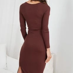 Desire Dulcea Dress - Chocolate