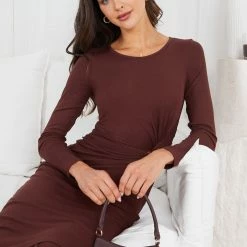 Desire Dulcea Dress - Chocolate 14 Desire Dulcea Dress - Chocolate
