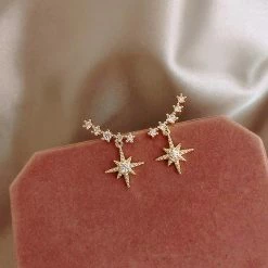 Your Accessory Shop Ayla Star Earrings - Gold