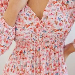 Label Of Love CLOTHING Eastley Dress - Pink Floral