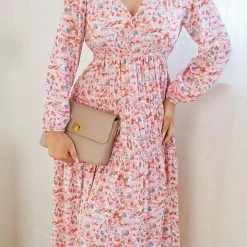 Label Of Love CLOTHING Eastley Dress - Pink Floral