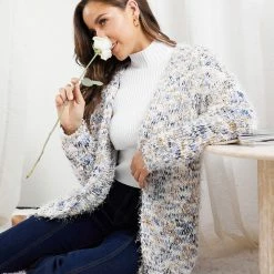 Miracle Fashion CLOTHING Edisan Cardigan - Multi Print