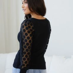 Style Box CLOTHING Elaia Top - Black