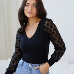 Style Box CLOTHING Elaia Top - Black