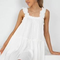 YH & Co (Chloe Yip) CLOTHING Elapsed Dress - White