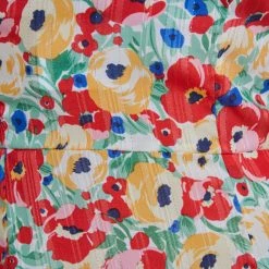 Reverse Elfin Dress - Red Floral CLOTHING