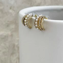 Your Accessory Shop Elvira Earrings - Gold