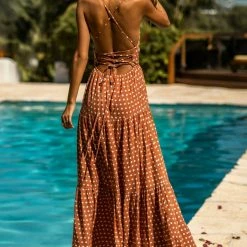 Seven Wonders (PremGroup) Emilia Maxi Dress - Rust Spot