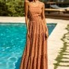 Seven Wonders (PremGroup) Emilia Maxi Dress - Rust Spot 2 Seven Wonders (PremGroup) Emilia Maxi Dress - Rust Spot