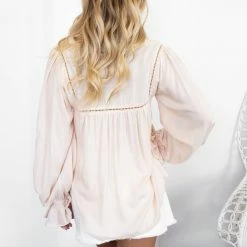 Spicy Sugar CLOTHING Emma Top - Beige