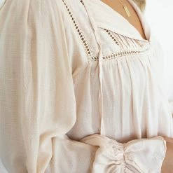 Spicy Sugar CLOTHING Emma Top - Beige