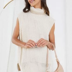 YH & Co (Chloe Yip) Emmeline Knit - Beige CLOTHING 12 YH & Co (Chloe Yip) Emmeline Knit - Beige CLOTHING