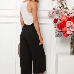 Style Box Salty Pants - Black CLOTHING