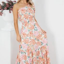 Style Box Entail Dress - White Floral