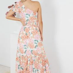 Style Box Entail Dress - White Floral