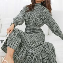 Qtrend Fashion PTY LTD CLOTHING Erice Dress - Black Print