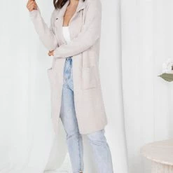 Miracle Fashion Ermielyn Coat - Beige CLOTHING 13 Miracle Fashion Ermielyn Coat - Beige CLOTHING