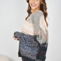 Miracle Fashion Marjorie Knit - Peach Multi 9 Miracle Fashion Marjorie Knit - Peach Multi