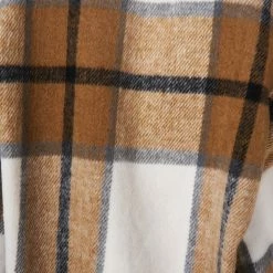 YH & Co (Chloe Yip) Marci Shirt - Light Brown Print CLOTHING