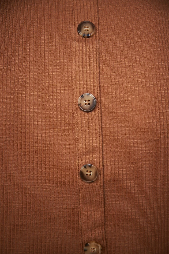 Wild Ginger CLOTHING Marion Dress - Chocolate 7 Wild Ginger CLOTHING Marion Dress - Chocolate