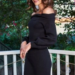 Style State Benedita Dress - Black CLOTHING