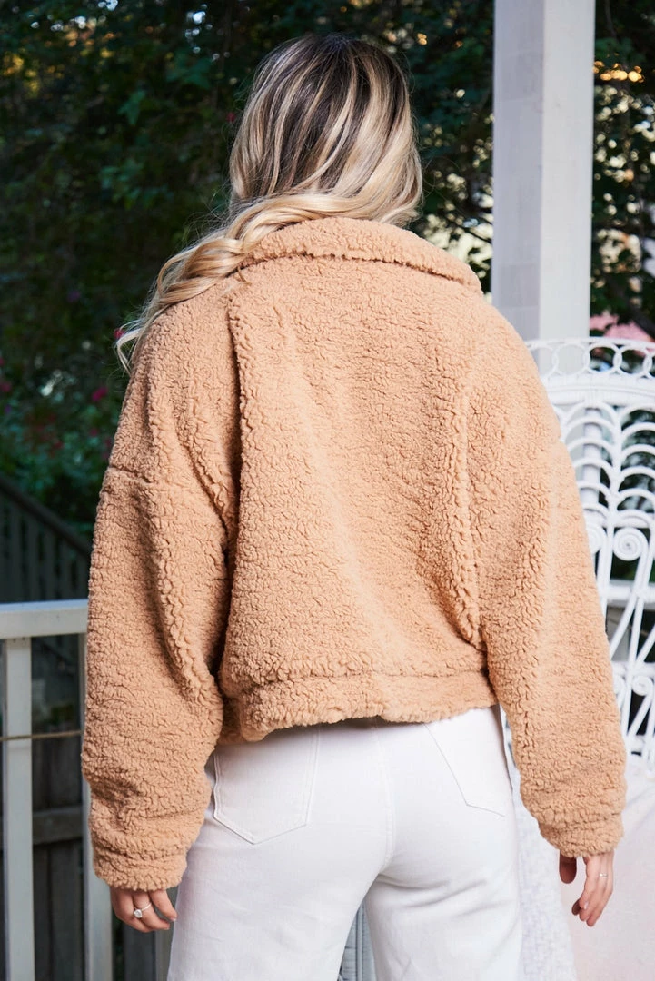 Sunny Girl Miliani Jacket - Tan 7 Sunny Girl Miliani Jacket - Tan