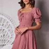 Willo Fashion CLOTHING Melika Dress - Rose