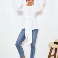 Valeria Rosalie Top - White CLOTHING