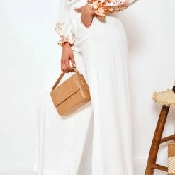 Main St Rock Pants - White CLOTHING 15 Main St Rock Pants - White CLOTHING