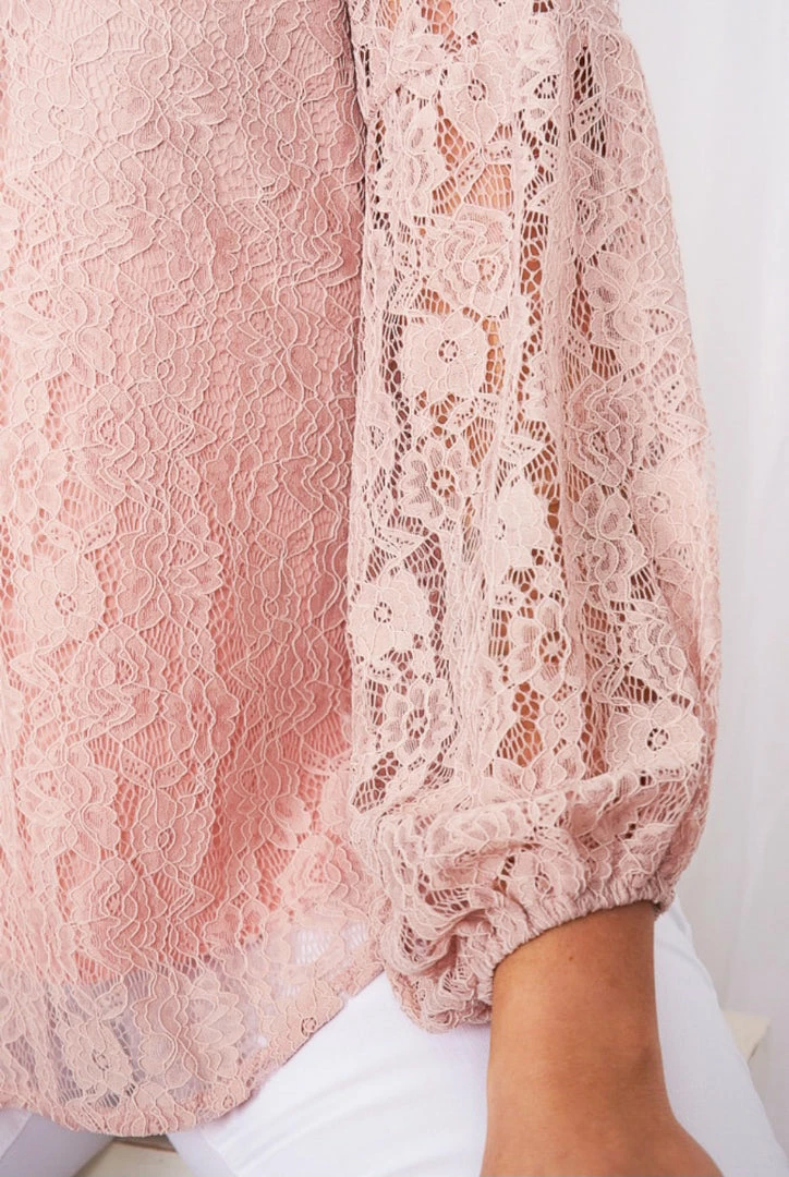 Miracle Fashion Trina Top - Blush CLOTHING 6 Miracle Fashion Trina Top - Blush CLOTHING