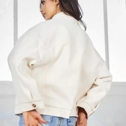 YH & Co (Chloe Yip) Rosabel Jacket - White CLOTHING