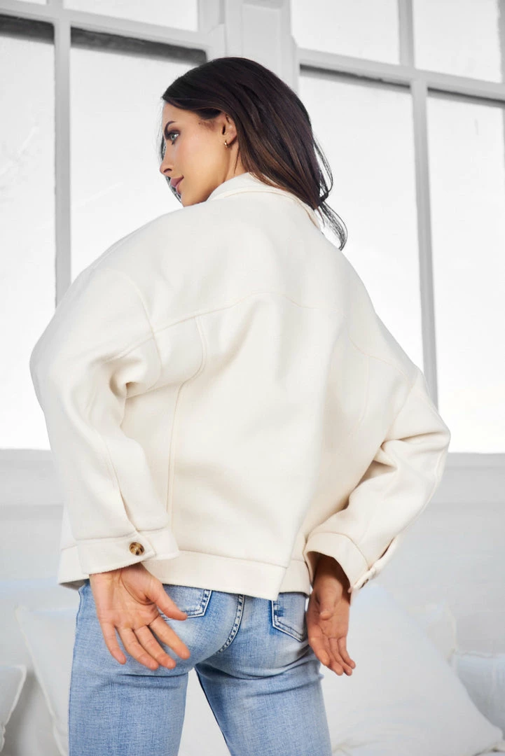 YH & Co (Chloe Yip) Rosabel Jacket - White CLOTHING 4 YH & Co (Chloe Yip) Rosabel Jacket - White CLOTHING