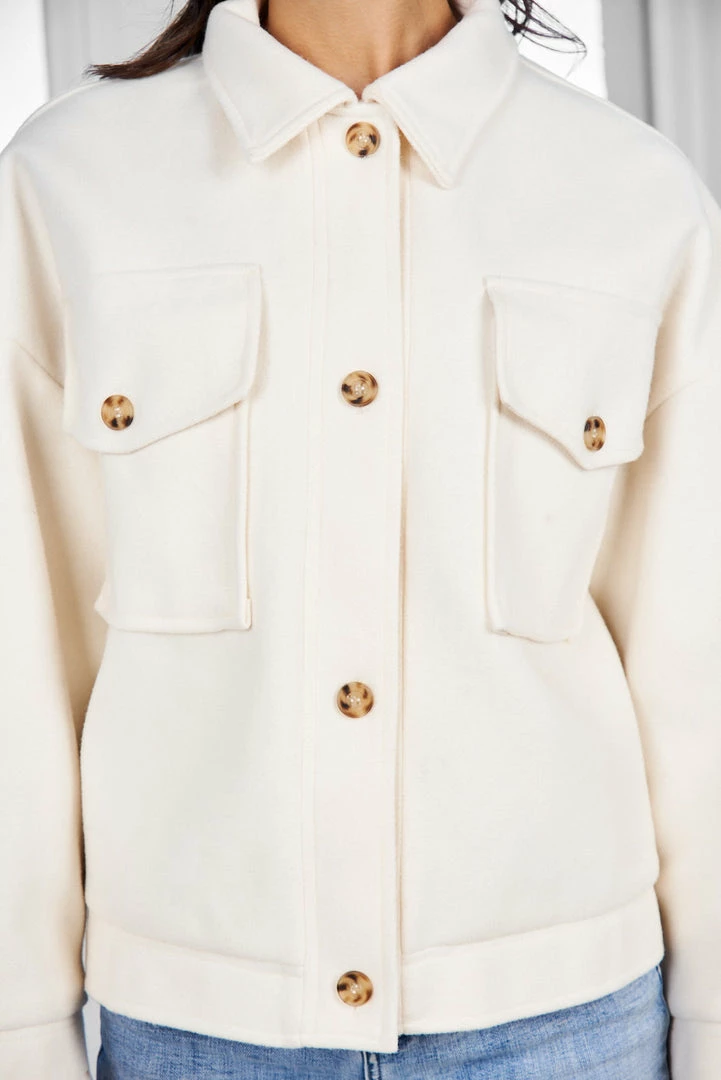 YH & Co (Chloe Yip) Rosabel Jacket - White CLOTHING 7 YH & Co (Chloe Yip) Rosabel Jacket - White CLOTHING