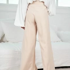 Main St Rock Pants - Beige CLOTHING